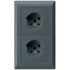 UP-Kombination kallysto.line Gr.I-I vertikal 2xTyp 25 anthrazit KML
