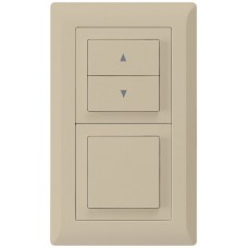 UP-Kombination kallysto.line Gr.I-I vertikal Storenschalter+Schalter S3 beige KML