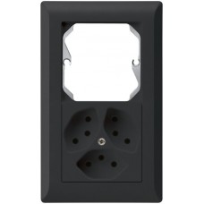 UP-Kombination leer+3×T13 schwarz kallysto.line