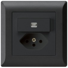 UP-Leuchtkombination A-R/1P+Typ 13 schwarz kallysto.line KML