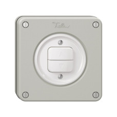 NUPU-Storentaster NEVO 1-Kanal Einbautiefe 18 mm 87x87 mm lichtgrau A NUPU Q NUPU-Storentaster NEVO 1-Kanal Einbautiefe 18 mm 87x87 mm lichtgrau A NUPU Q