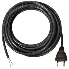 Anschlusskabel Brennenstuhl Gummi 10A 230V 2x1mm² T11/frei 5m schwarz