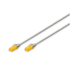 Digitus Kat.6A UTP Slim Patchkabel LSZH 1.0m grau
