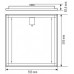 EB-LED-Deckenleuchte ESYLUX CELINE 600 ELC 30W EL 4000K 4370lm opal