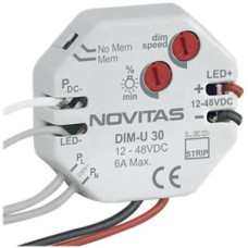 EB-LED-Dimmer AWAG DIM-U 30 12-48VDC 6A