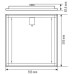 EB-LED-Leuchte CELINE 600×600 30W 4000K 4160lm ELC Slave klar