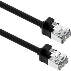 Excel Patchkabel Cat6A 0,2 m Schwarz (10 Stück)