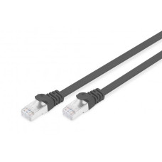 Flachband-Patchkabel U-FTP Kat. 6A 2.0m schwarz