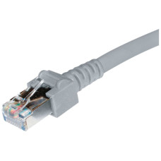 Patchkabel Dätwyler CU RJ45 10.0m grau cross Kat.5e