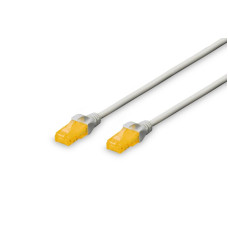 Patchkabel Digitus Kat. 6A U-UTP LSZH AWG 26/7 0.5m grau
