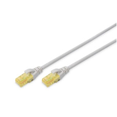 Patchkabel Kat. 6A U-UTP Cu LSOH 1.0m grau