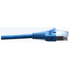 Patchkabel RJ45 S/STP Kat. 6 blau 2m halogenfrei