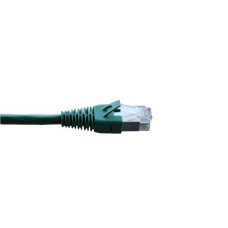 Patchkabel RJ45 STP Kat. 5e 1.5m grün halogenfrei