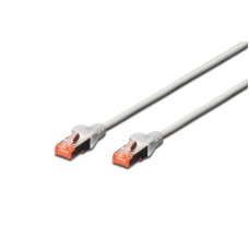 Patchkabel S/FTP 10.0m grau Kat. 6