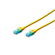Patchkabel UTP 2.0 m gelb Kat. 5e