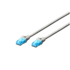 Patchkabel UTP 3.0 m grau Kat. 5e