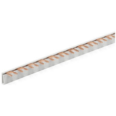 Phasenschiene WM G-1L-210/10 12xGabelform 17.8mm 63A 10mm² grau - 1 Stück