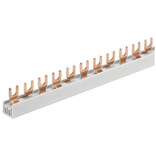 Phasenschiene WM G-3L-1000/10 C 57xGabelform 17.8mm 63A 10mm² grau - 1 Stück