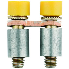 Querverbinder Weidmüller Q WDL2.5S geschraubt 2L Raster 6.1mm isoliert 24A gelb - 1 Stück
