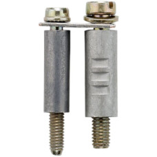 Querverbinder Weidmüller Q WDU6-2.5 SET geschraubt 2L Raster 6mm silbergrau - 1 Stück