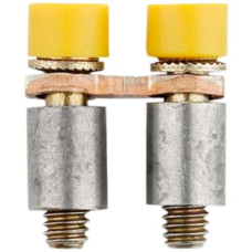 Querverbinder Weidmüller Q0 WDL2.5S geschraubt 20L Raster 6mm isoliert 24A gelb - 1 Stück