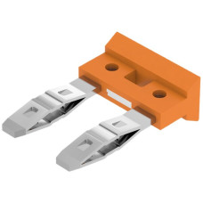 Querverbinder Weidmüller RIDERSERIES SCM/SDI P CC 2L 2A für Relais Raster 8mm orange