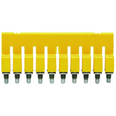 Querverbinder Weidmüller WQV 2.5/10 geschraubt 10L 5.1mm isoliert 32A gelb - 1 Stück