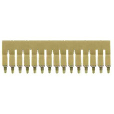 Querverbinder Weidmüller WQV 2.5/15 geschraubt 15L 5.1mm isoliert 32A gelb - 1 Stück