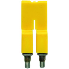 Querverbinder Weidmüller WQV 2.5/2 geschraubt 2L Raster 5.1mm isoliert 32A gelb - 1 Stück