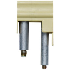 Querverbinder Weidmüller WQV 35-4/6 geschraubt 2L Raster 16mm isoliert 41A gelb - 1 Stück