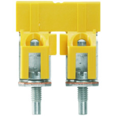 Querverbinder Weidmüller WQV 35/2 geschraubt 2L Raster 16mm isoliert 138A gelb - 1 Stück