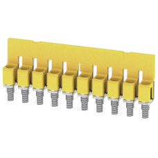Querverbinder Weidmüller WQV 4/10 geschraubt 10L Raster 6.1mm isoliert 41A gelb - 1 Stück