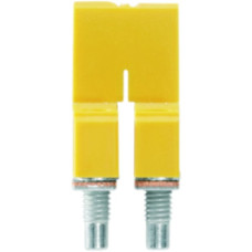 Querverbinder Weidmüller WQV 4/2 geschraubt 2L Raster 6.1mm isoliert 41A gelb - 1 Stück