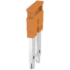 Querverbinder Weidmüller ZQV 10N/2 gesteckt 2L 10mm isoliert 57A orange - 1 Stück