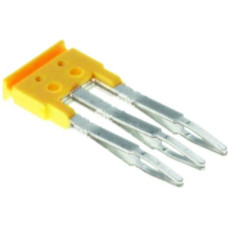 Querverbinder Weidmüller ZQV 1.5/3 gesteckt 3L 3.5mm isoliert 17.5A gelb - 1 Stück