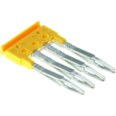 Querverbinder Weidmüller ZQV 1.5/4 gesteckt 4L 3.5mm isoliert 17.5A gelb - 1 Stück