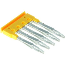 Querverbinder Weidmüller ZQV 1.5/5 gesteckt 5L 3.5mm isoliert 17.5A gelb - 1 Stück