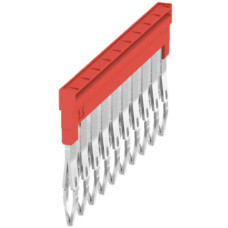 Querverbinder Weidmüller ZQV 1.5N/10 gesteckt 10L 3.5mm isoliert 17.5A rot - 1 Stück