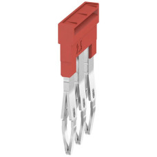 Querverbinder Weidmüller ZQV 1.5N/3 RD gesteckt 20L 3.5mm 17.5A rot