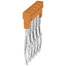 Querverbinder Weidmüller ZQV 1.5N/5 gesteckt 5L 3.5mm 17.5A orange