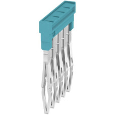 Querverbinder Weidmüller ZQV 1.5N/5 gesteckt 5L 3.5mm isoliert 17.5A blau - 1 Stück