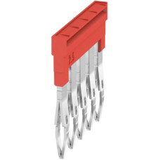 Querverbinder Weidmüller ZQV 1.5N/5 gesteckt 5L 3.5mm isoliert 17.5A rot - 1 Stück