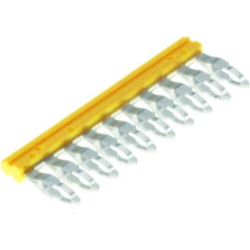 Querverbinder Weidmüller ZQV 1.5N/R3.5/10 gesteckt 10L 3.5mm isoliert 17.5A gelb - 1 Stück