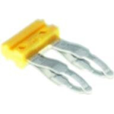 Querverbinder Weidmüller ZQV 1.5N/R3.5/2 gesteckt 2L 3.5mm isoliert 17.5A gelb - 1 Stück