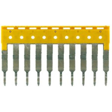 Querverbinder Weidmüller ZQV 2.5/11 gesteckt 11L 5.1mm isoliert 24A gelb - 1 Stück