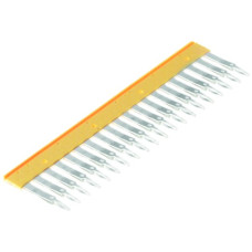 Querverbinder Weidmüller ZQV 2.5/20 gesteckt 20L 5.1mm isoliert 24A gelb - 1 Stück