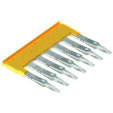 Querverbinder Weidmüller ZQV 2.5/7 gesteckt 7L 5.1mm isoliert 24A gelb - 1 Stück