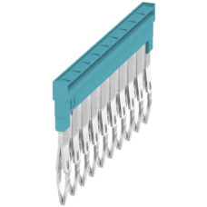 Querverbinder Weidmüller ZQV 2.5N/10 gesteckt 10L 5.1mm isoliert 24A blau- 1 Stück
