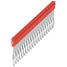 Querverbinder Weidmüller ZQV 2.5N/20 gesteckt 20L 5.1mm isoliert 24A rot - 1 Stück