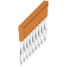 Querverbinder Weidmüller ZQV 2.5N/9 gesteckt 9L 5.1mm 24A orange